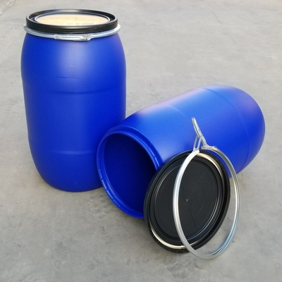 大開口200L塑料桶200公斤塑膠桶 藍色大口桶 新利塑業